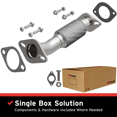 BRExhaust 2003-2009 Ford Focus Direct-Fit Front Pipe Kit - 107-0044