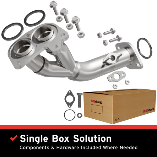 BRExhaust 1995-2000 Toyota Tacoma 3.4L Direct-Fit Front Pipe Kit - 107-0150