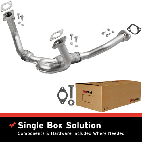 BRExhaust 2003-2006 Kia Sorento 3.5L Direct-Fit Front Pipe Kit - 107-0245
