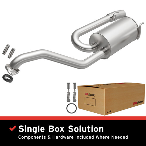 BRExhaust 2009-2013 Honda Fit 1.5L Direct-Fit Muffler Kit - 108-0011
