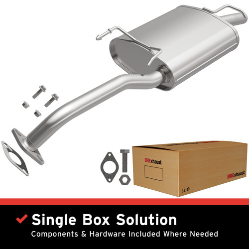 BRExhaust 2000-2005 Hyundai Accent Direct-Fit Muffler Kit - 108-0063