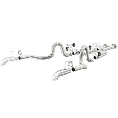 MagnaFlow 1987-1993 Ford Mustang Street Series Cat-Back Performance Exhaust System - 15632