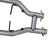 BBK MUSTANG GT/COBRA 2.5 SHORT MID H PIPE W/CONVERTERS - 1538