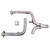 BBK 1998-2002 GM LS1 F-BODY 1-3/4 LONG TUBE HEADERS (CHROME) - 1694