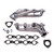 BBK GM TRUCK/SUV 6.0L 1-3/4 SHORTY HEADERS (CERAMIC) - 40060