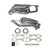 BBK GM TRUCK/SUV 5.0/5.7L 1-5/8 SHORTY HEADERS (CERAMIC) - 40070