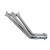 BBK CAMARO V6 1-5/8 LONG TUBE HEADERS W/CATS SYSTEM (CHROME) - 4041
