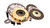 Centerforce SST 10.4 Multi=Disc Clutch and Flywheel Kit 44.15 lbs 164 Tooth Gear 0 in/oz Externally Balanced 8 Bolt Crank 925 ft/lbs Capacity 10.4in Dia. 26-Spline Fits Ford Mustang 8 Cyl - 412114805