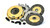 Centerforce SST 10.4 Multi=Disc Clutch and Flywheel Kit 50.80 lbs 168 Tooth Gear 0 in/oz Externally Balanced 8 Bolt Crank 925 ft/lbs Capacity 10.4in Dia. 26-Spline Fits Chevrolet Camaro and Corvette 6.2L - 412614877