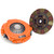 Centerforce Dual Friction ? High Performance Clutch Pressure Plate and Disc Set 346 ft/lbs Capacity 9.125in Dia. 26-Spline Fits Chevrolet/GMC/Isuzu Trucks 2.2L - DF120170