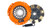 Centerforce Dual Friction ? High Performance Clutch Pressure Plate and Disc Set 357 ft/lbs Capacity 8.875in Dia. 21-Spline Fits Toyota Cars and Trucks 4/6 Cyl - DF517010