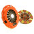 Centerforce Dual Friction ? High Performance Clutch Pressure Plate and Disc Set 368 ft/lbs Capacity 8.875in Dia. 20-Spline Fits Chrysler/Dodge/Eagle/Mitsubishi/Plymouth Cars 4/6 Cyl - DF536010
