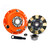 Centerforce Dual Friction ? High Performance Clutch Kit 175 ft/lbs Capacity 7.875in Dia. 22-Spline Fits Mazda Miata 1.6L - KDF815313