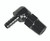 Aluminum Swivel Fitting 90° 7/8-14 UNF x 3/8" Barb - 59406