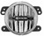 KC Hilites 4 in Gravity LED G4 - Single Light - SAE/ECE - 10W Fog Beam - for 10-18 Jeep JK - 1497