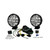 KC Hilites 5 in Apollo Pro Halogen - 2-Light System - 55W Fog Beam - 452
