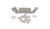 Canton 22-304 Stud Kit For Oil Pan Mounting Dart LS Next - 22-304