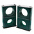CO2 BOTTLE CLAMPS (PAIR) ATTACHES TO 1-1/2-1/16 in. CHASSIS TUBING FOR 10 OUNCE BOTTLE - AB10C-1/2