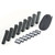 DEI 10712 Protect-A-Boot and Wire Kit Black 8 Cylinder 010712 - 10712