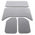 DEI 50139 '11-'18 Wrangler JK 4-Door Gray Original Finish Headliner Only 050139 - 50139