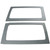 DEI 50166 '11-'18 Wrangler JK 2-Door Gray Leather Look Rear Side Window Only 050166 - 50166