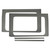 DEI 50176 Wrangler JL 4-Door Gray Leather Look Rear Side Window Only 050176 - 50176