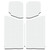 DEI 50190 Wrangler JL 2-Door White Original Finish Headliner Only 050190 - 50190