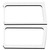 DEI 50270 Wrangler JL 2-Door White Original Finish Rear Side Window Only 050270 - 50270