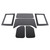 DEI 50290 '11-'18 Wrangler JK 4-Door Black Original Finish Complete Headliner Kit 050290 - 50290