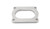 4 Bolt Flange for 3.5" Nominal Oval Tubing - 13176S