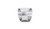45 Degree Brushed Mandrel Bend, 2.50" Outer Diameter - 13330