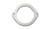 2-Bolt Stainless Steel Flange, 2.75" I.D. - Single Flange, Retail Packed - 1474S