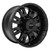 Raven Satin Black 16x8 8x6.5 4.5BS Offset 0mm Cap P/N 8515041 - 5001-6882