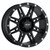 Stryker Matte Black 18x9 6x5.5 5BS Offset 0mm Cap P/N 703165500 - 7031-8983