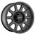 Bandido Matte Black 16x8 6x5.5 4.5BS Offset 0mm Cap P/N 703165500 - 7032-6883