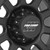 Bandido Matte Black 17x9 8x6.5 4.75BS Offset -6mm Cap P/N 703186500 - 7032-7982