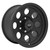 Vintage Matte Black 16x8 6x5.5 4BS Offset -12mm Cap P/N 8425041 - 7069-6883