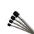 Nitrous Express 4AN (3FT) STAINLESS STEEL BRAIDED HOSE (BLACK) - 11136