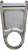 Borgeson - Steering Column Mount - P/N: 914206 - 6 in. Recessed style column drop for 2 in. columns. Paintable matte finish aluminum. - 914206