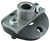 Borgeson - Steering Coupler - P/N: 990016 - OEM Style half rag joint steering coupler. Includes steering box side and rubber disc with hardware. Fits 11/16 in.-36 spline. - 990016