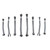 BELLTECH 153204HKP LIFT KIT 4IN. LIFT KIT INC. FRONT AND REAR TRAIL PERFORMANCE PLUS SHOCKS 2021+ WRANGLER RUBICON JL DIESEL 3.0L (4-DOOR) - 153204HKP