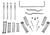 BELLTECH 153205TPS LIFT KIT 4 IN. LIFT KIT INC. FRONT AND REAR TRAIL PERFORMANCE STRUTS/SHOCKS 2018+ WRANGLER RUBICON JL 4DR 4 IN. LIFT - 153205TPS