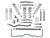 BELLTECH 153206TPS LIFT KIT 4IN. LIFT KIT INC. FRONT AND REAR TRAIL PERFORMANCE STRUTS/SHOCKS 2020+ JEEP GLADIATOR RUBICON JT 4DR 4IN. LIFT - 153206TPS