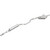 BRExhaust 1999-2009 Saab 9-5 2.3L Direct-Fit Replacement Exhaust System - 106-0235