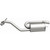 BRExhaust 2009-2013 Honda Fit 1.5L Direct-Fit Muffler Kit - 108-0011