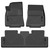 Husky Weatherbeater Front & 2nd Seat Floor Liners 95211 - 95211