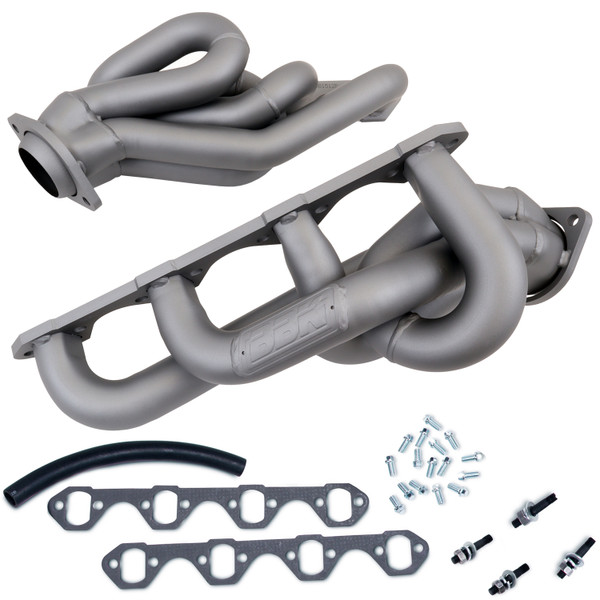 BBK MUSTANG 5.0 1-5/8 SHORTY EQUAL LENGTH HEADERS (CHROME) - 1512