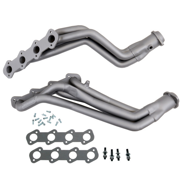 BBK MUSTANG 4.6L-2V GT/BULLIT 1-5/8 LONG TUBE HEADERS (CHROME) - 1541