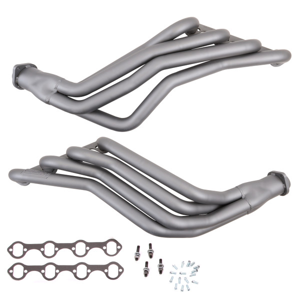 BBK MUSTANG 1-3/4 LONG TUBE 351 SWAP HEADERS (CHROME) - 1569
