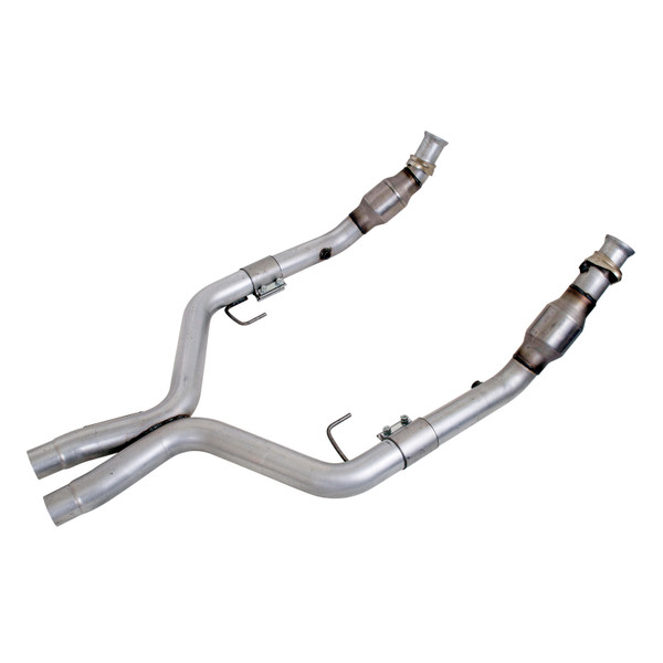 BBK MUSTANG GT 2-3/4 FULL X PIPE W/CONVERTERS - 1770